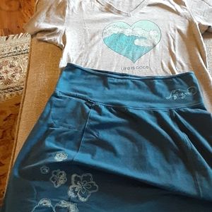 Life is good skirt set
